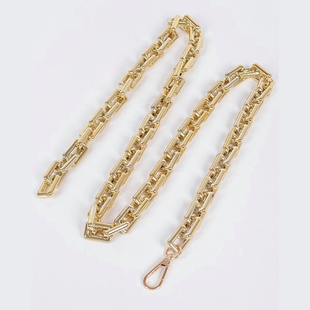 GOLD CHUNKY CHAIN FASHION BELT